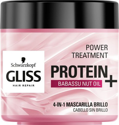 Gliss Masc. Proteina 4En1 400 Babassu