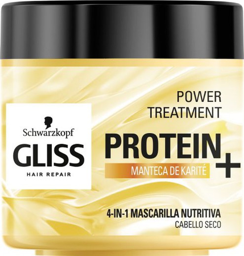 Gliss Masc. Proteina 4En1 400 Karite