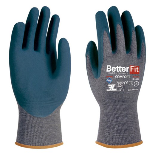 3L BetterFit Comfort Glove Better Fit Comfort Nylon/Alg. T/9