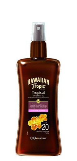 Hawaiian Tropic Aceite Spray F-20 200