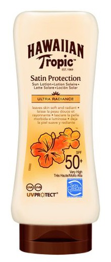 Hawaiian Tropic Locion Satin 180 F50