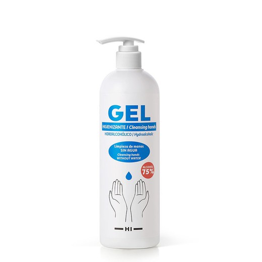 Désinfectants pour les mains HIPERTIN Gel Hydroalcoolique Doseur Assainissant 1 L