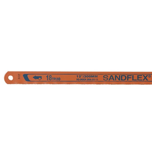 Lame de scie bi-métal BAHCO SandFlex 3906 Scie Sandflex Bi-Matière 12" Bahco