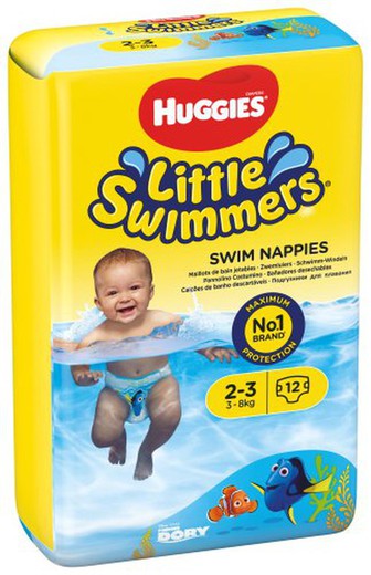 Huggies Little Swimmer T/2-3 (12) 3-8Kg