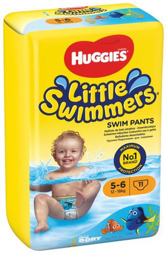 Huggies Little Swimmer T/5-6 (11)12-18Kg
