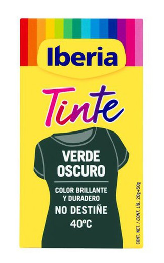 Iberia Tinte Verde Fosc 40Ñ