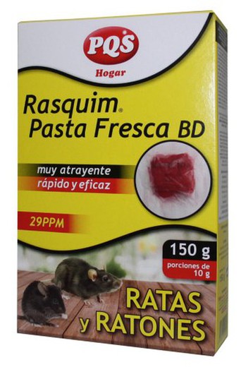 Ibys/Rasquim Raticida Esquer Fresc 15X10G
