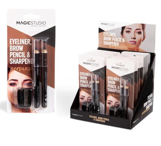 Idc Eyeliner Ojo+Cejas+Sacapuntas 60700