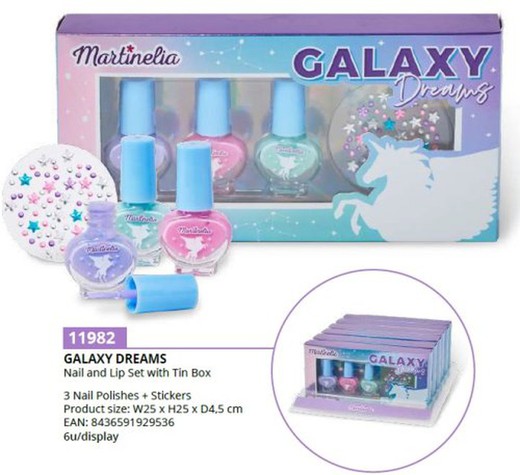 Idc Inf. Galaxy Set Uñas   11982