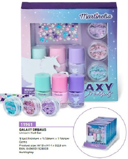 Idc Inf. Galaxy Shiny Nail Set   11961