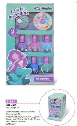 Idc Inf. Mermaid Nails Perfect Set 11931