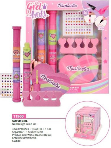 Idc Inf. Super Girl Super Nail Set 11960