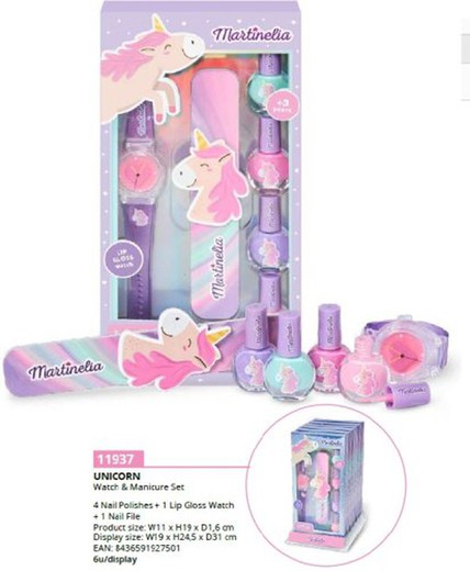 Idc Inf. Unicorn Set Uñas+Lip  11937