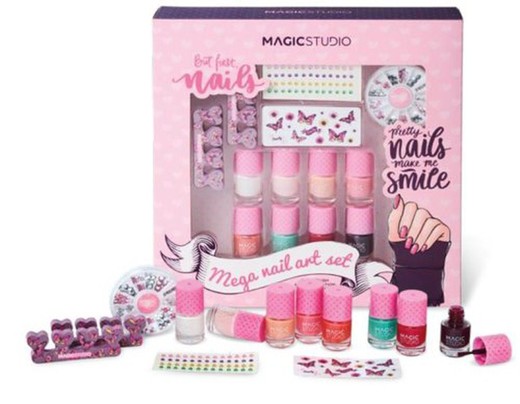 Idc Mag.S. Pin Up Set Uñas Mega  11979