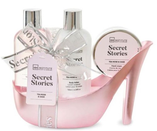 Idc Secret Stor.Rosa Zapato 3Pz  42078