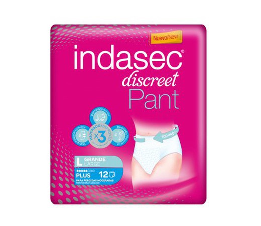 Indasec Pants Plus T/L Grande (12)