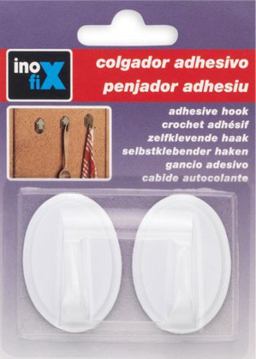 Inofix Penjador Adh.Blanc(2) R-2063-3