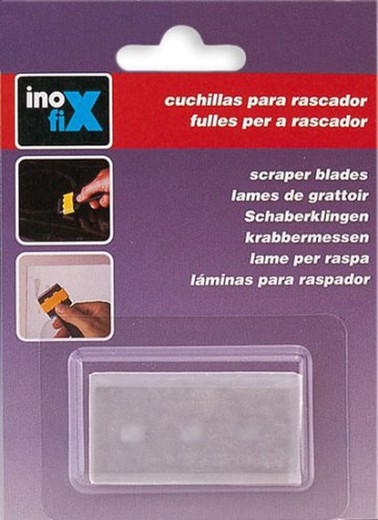 Inofix Cuchillas Rascador (5) R-3107/1
