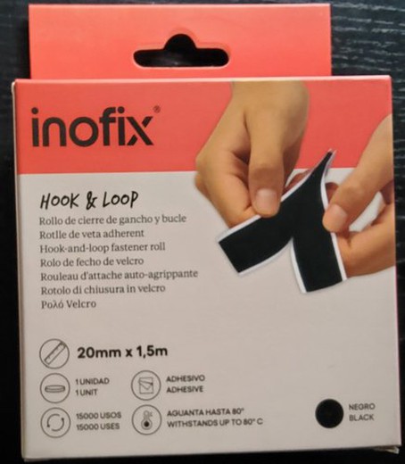 Inofix Velcro Rollo 1.5Mt X20Mm 2144-3