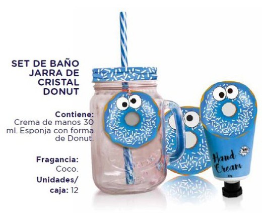 Jarra Cristal Donut Coco R-1663