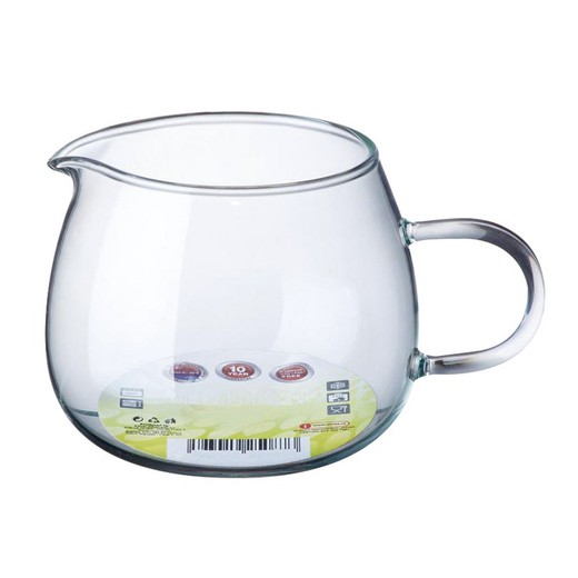Pot à lait en verre borosilicate TECNHOGAR Pot à lait en borosilicate 250 Ml.