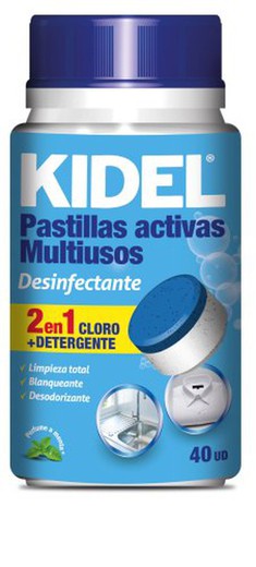 Kidel Cloro Pastillas Activas (40)