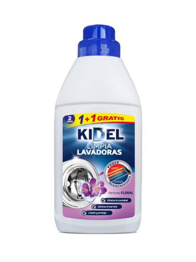 Kidel Limpia Lavadora Liquido 500 (2Uso)