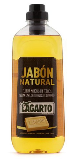 Lagarto Jabon Natural Liquido 1 Lt