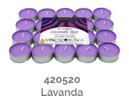 Lamparilla Aluminio . Perf.Lavanda