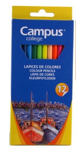 Crayons pour enfants 12 couleurs R10107