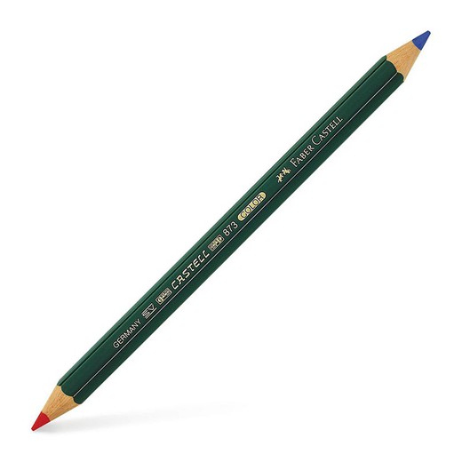 Lápis bicolor FABER CASTELL Lápis bicolor vermelho/azul Cja.12 Ud F.Cast
