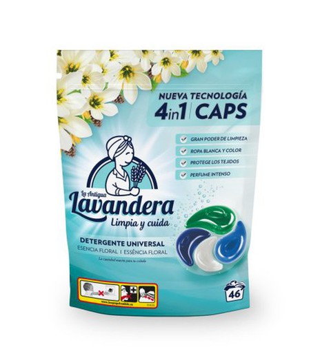 Lavandera Det. 4En1 Caps (46D) Universal