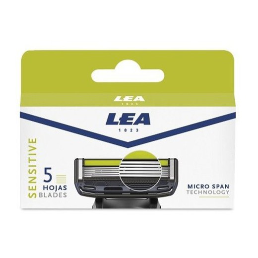 Lea Sensitive Recambio 5 Hojas 4u 31417