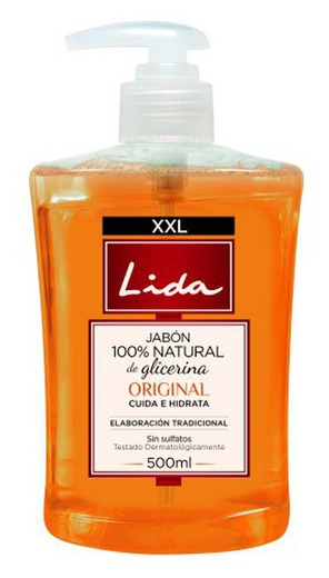 Lida Jabon Glicerina Dosificador 500