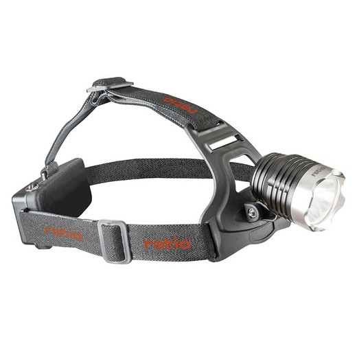 Lampe frontale rechargeable RATIO LFB600. Lampe Frontale Led Cree 600Lm Recharge.