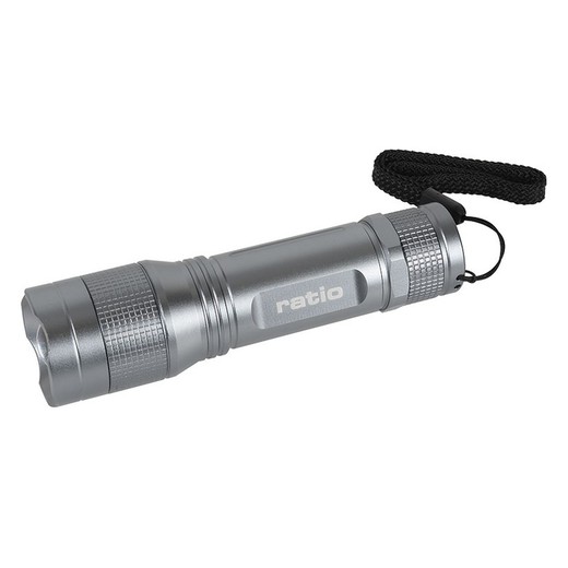 Lampe de poche RATIO Worklight AL300P. Lampe torche Led Cree Xpg, rapport 300 Lm