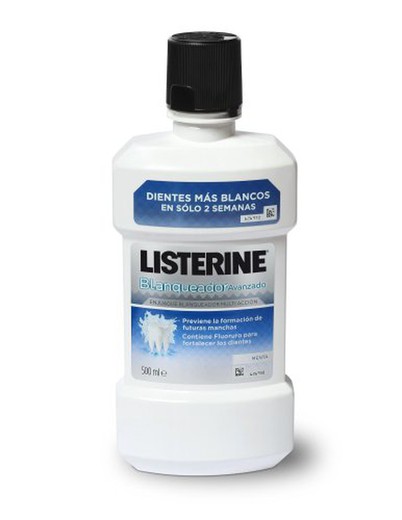 Listerine 500 Blanqueador Avanzado