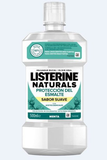 Listerine 500 Naturals Esmalte Suave