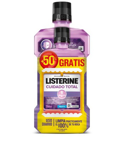 Listerine 500 Total Care 6En1+List250(*)