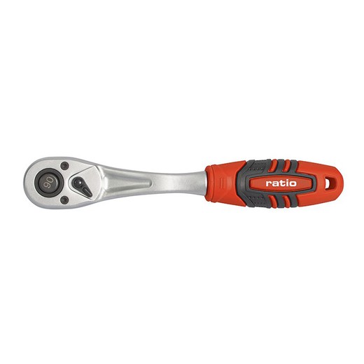 Llave Carraca Acodada 1/2" 90T Ratio