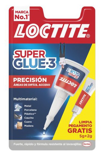Loctite  5 Gr Precision + Limpiapegament