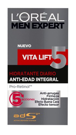 Loreal Men Vitalift5 Hidratante Antiedad