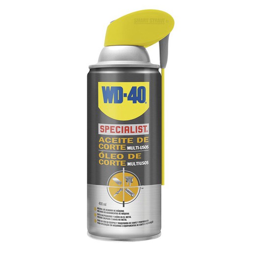 WD-40 Lubrificante profissional especializado em spray de óleo de corte. Óleo de corte. Dupla Ação.Wd-40 400Ml