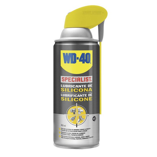 Lubricante spray silicona WD-40  Specialist profesionales. Lubric.Silicona.Doble Acción.Wd-40.400Ml