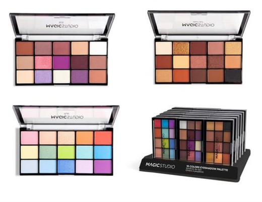 Magic Studio Paleta 15 Sombra Ojos 85002