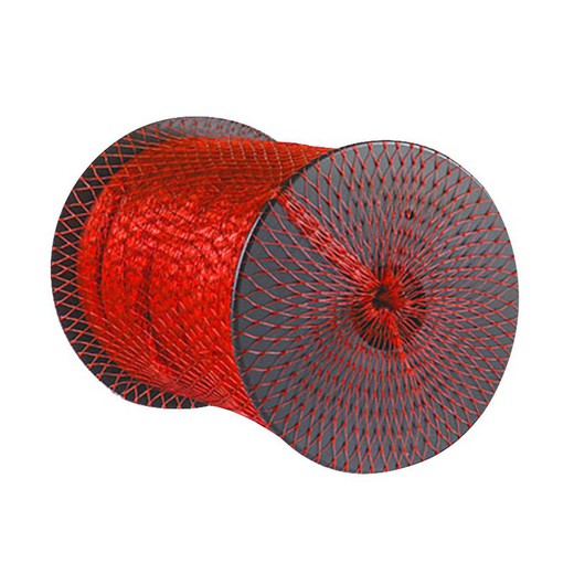 FUN&GO malha tubular embalada universal Malha tubular embalada vermelha.25 M.