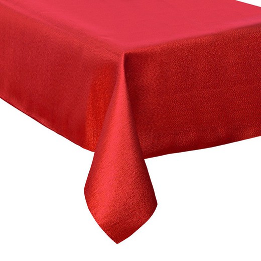 Mantel 140X240Cm.Rojo 100% Poliester