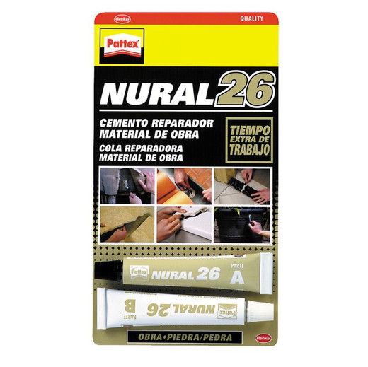 Massilla ciment reparador PATTEX Nural 26. Nural 26 22 C.C.