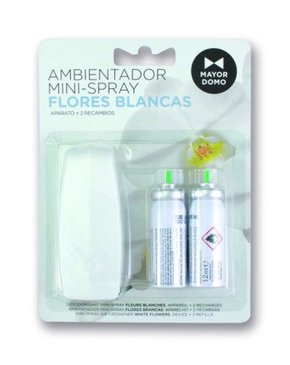 Mayordomo Ambient Mini Ap+2Rec Flores