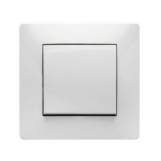 Mecanisme d'encastar FAMATEL Habitat 15. Polsador Habitat 15 10A-250V Blanc